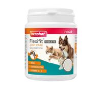Beaphar - Flexifit® Glucosamine Joint Tablets for Dogs & Cats, ~120 Tablets - Aids Stiff Joints, Supports Healthy Joint Structure & Maintains Mobility - Glucosamine, Chondroitin, MSM, Vitamin C & E