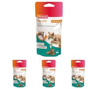 Beaphar - Flexifit® Joint Care Bits for Cats, 35g - Delicious Daily Joint Supplement - Helps Maintain Flexible Joints - Contains Glucosamine, Omega 3 & Vitamin C ~ 70 Treats (Pack of 4)