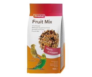 Beaphar Fruit seed 150g - Snack for birds - With raisins, papaya, apple and elderberry - Enriched with vitamins - Supplement to the daily diet