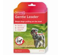 Beaphar Gentle Leader For Small-Large Dogs Red/Black Halter Like Control Collar