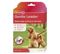 Beaphar Gentle Leader Head Collar Dog Lead Training STOPS Pulling 2 Colours