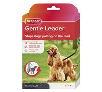 Beaphar Gentle Leader Head Collar Dog Lead Training STOPS Pulling 2 Colours