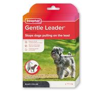Beaphar - Gentle Leader Head Collar for Small Dogs - Training Aid - Stops Pulling On The Lead - Immediate Effect - Adjustable Comfortable Fit - Anti-Pull Collar - Behaviourist Endorsed - BLACK x 1