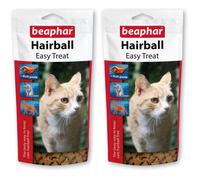 Beaphar Hairball Easy Treats for Cats, 35 g (Pack of 2)