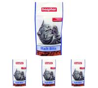Beaphar Hairball Malt Bits for Cats 75 treats (Pack of 4)