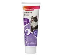 Beaphar | Hairball Paste for Cats | Promotes Natural Passage of Hairballs | Prebiotic Aids Digestion | Tasty Healthy Malt Treat | 100g Tube