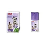 Beaphar | Herbal Calming 1 x 20 Tablets For Cats & Dogs & Home Spray Bundle | Promotes Calming in Stressful Situations