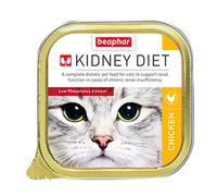 Beaphar - Kidney Diet Food for Cats 100g - Tasty Chicken Flavour - Com
