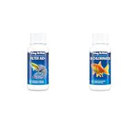 Beaphar |King British 1 x Filter Aid+ 100ml & 1 x De-Chlorinator 100ml Bundle | For Coldwater, Tropical & Marine Aquariums |Makes Tap Water Safe for Fish