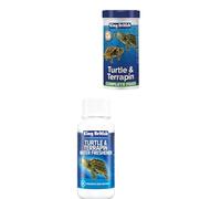 Beaphar | King British Turtle & Terrapin 1 x Complete Food, 80g & 1 x Water Freshener, 100ml Bundle |Contains a Variety of Shrimp, Gammarus & Krill