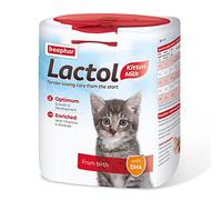 Beaphar | Lactol Kitten Milk Replacer | Complete Nutritious Feed for Newborn, Weaning & Hand Rearing Kittens | Includes DHA & Taurine | Enriched with Vitamins & Minerals | 500 g