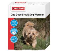 Beaphar - One Dose Small Dog Worming Tablets - For Dogs Weighing Up To 6kg - Kills Roundworms and Tapeworms - Veterinary Medicine - Easy-To-Give Tablets - 3 Tablet Pack