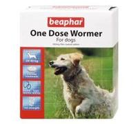 Beaphar One Dose Wormer for Dogs 4tab