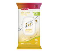 Beaphar - Pet Wipes - Ear & Eye Wipes for Cats & Dogs - Gently cleans