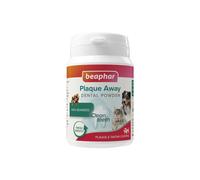 Beaphar Plaque Away Dental Powder for Cats & Dogs 80g