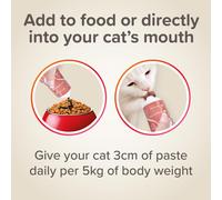 Beaphar - Salmon Oil Paste for Cats - Promotes Glossy, Shiny Coat - Supports Vis