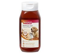 Beaphar Salmon Oil Rich Omega 3 6 Oils Optimum Skin Coat Condition 425ml Dog Cat