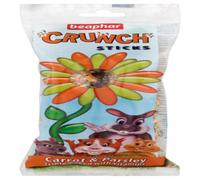 Beaphar Small Animal Crunch Sticks Carrot & Parsley 2Pk (Pack Of 6)