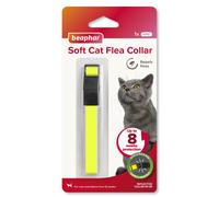 Beaphar - Soft Flea Collar for Cats - Repels Fleas For up to 8 Weeks - Adjustabl