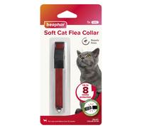 Beaphar - Soft Flea Collar for Cats - Repels Fleas For up to 8 Weeks - Adjustable Fit With Quick Release Safety Buckle - For Cats From 12 Week