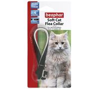 Beaphar Soft Flea Collar for Cats - Repels up to 8 wks - Safety Clip - 1x Velvet (colour may vary)