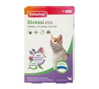 Beaphar - StressLess Herbal Calming Collar for Cats - Reduces Stress