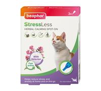 Beaphar - StressLess Herbal Calming Spot-On for Cats - Reduces Stress & Anxiety