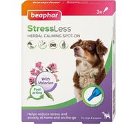 Beaphar - StressLess Herbal Calming Spot-On for Dogs - Reduces Stress & Anx