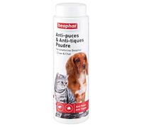 Beaphar - Tetramethrin Pest Control Anti-Flea Anti-Tick Powder for Dogs and Cats - 150g