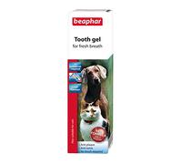 Beaphar Tooth Gel (1.0 count, 2.2 pounds) - Liver Flavor Anti-Plaque for Dogs & Cats