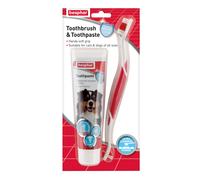 Beaphar Toothbrush & Toothpaste x 6 - Dog Healthcare
