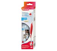 Beaphar Toothpaste & Brush Combipack - with enzymes That Prevent Plaque Formation - Toothbrush and Toothpaste for Dogs and Cats