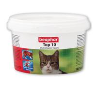 Beaphar Top 10 Vitamin Tablets for Cats 1 Tub