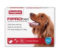 BEAPHAR UK FIPROtec Spot On Medium Dog 3tmnt pack of 1