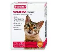 BEAPHAR UK WORMclear Cat 2tab pack of 1