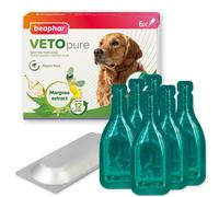 Beaphar VETOpure Medium Dog Over 15kg Spot On Natural Flea Repellent Treatment