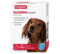 Beaphar WORMclear Dog to 20kg 2 tabs x6