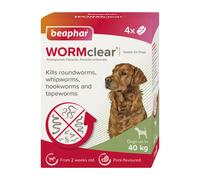 Beaphar WORMclear Tablets for Dogs (up to 40kg)