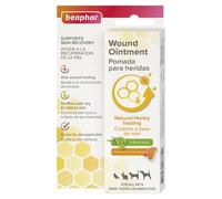 Beaphar Wound Ointment for Pets, Healing Properties of Honey and Turmeric With Aloe Vera and Essential Oils - 30ml