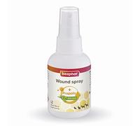 Beaphar - Wound Spray for Cats, Dogs, Small Animals & Birds - Cleanses Cuts, Soothes Dry & Irritated Skin - Aids Skin Healing - with Propolis, Aloe Vera & Tea Tree Oil - Pocket-Sized Spray - 75ml