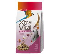 Beaphar | XtraVital Parrot Bird Food | Complete food with Banana, Papaya, Echinacea, & Egg Food | Rich in Vitamins & Minerals for Optimum Health | 3kg