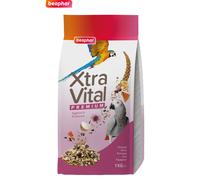 BEAPHAR XTRA VITAL PREMIUM PARROT FOOD AFRICAN GREY COMPLETE DIET FOOD 1KG