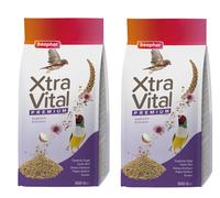 BEAPHAR XTRA VITAL PREMIUM TROPICAL FINCH SEED COMPLETE DIET FOOD EGG 500G