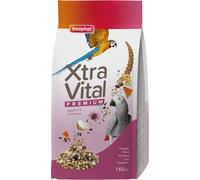 Beaphar | XtraVital Parrot Bird Food | Complete food with Banana, Papaya, Echinacea, & Egg Food | Rich in Vitamins & Minerals for Optimum Health | 1kg