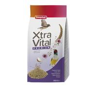 Beaphar - XtraVital Exotic Bird Food - Complete Food with Echinacea & Egg Food - Rich in Vitamins & Minerals - For Health, Vitality, Immunity & Plumage - High Protein, Low Fat - 500g