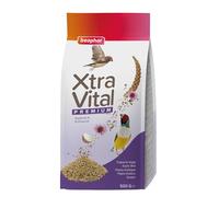Beaphar - XtraVital Exotic Bird Food - Complete with Echinacea, & Eggfood - High Proportion of Eggfood for Plumage - Rich in Vitamins & Minerals for Optimum Health - 500g