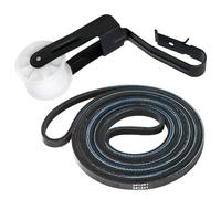 Beaquicy 341241&691366 Dryer Drum Belt and Pulley Kit - Compatible with Whirlpool, Kenmore Replacement