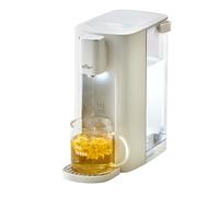 Bear 3L Hot Water Dispenser 6 Temperature Presets 2050W Fast Boil 5 Water Volume Choices with LED Night Light and Cleaning Program Energy-Efficient Digital Touch Screen White