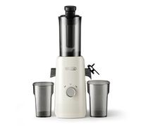 Bear 80mm Wide-Mouth Slow Juicer YZJ-F01D6 - 1L Large Capacity, 99.5% Juice Yield, Whole-Fruit Drop-In, One-Rinse Cleaning, Anti-Oxidation Quiet Masticating Juicer