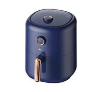 Bear Air Fryer, Navy Blue, 3 pin plug, Non-stick with Timer, 3.5L